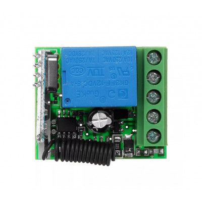 433MHz 1CH RF Remote Control Receiver Board