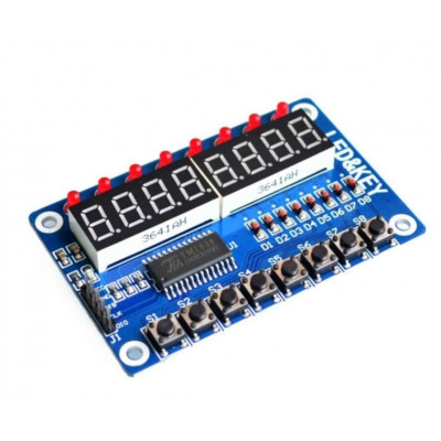 LED And Button Display Board