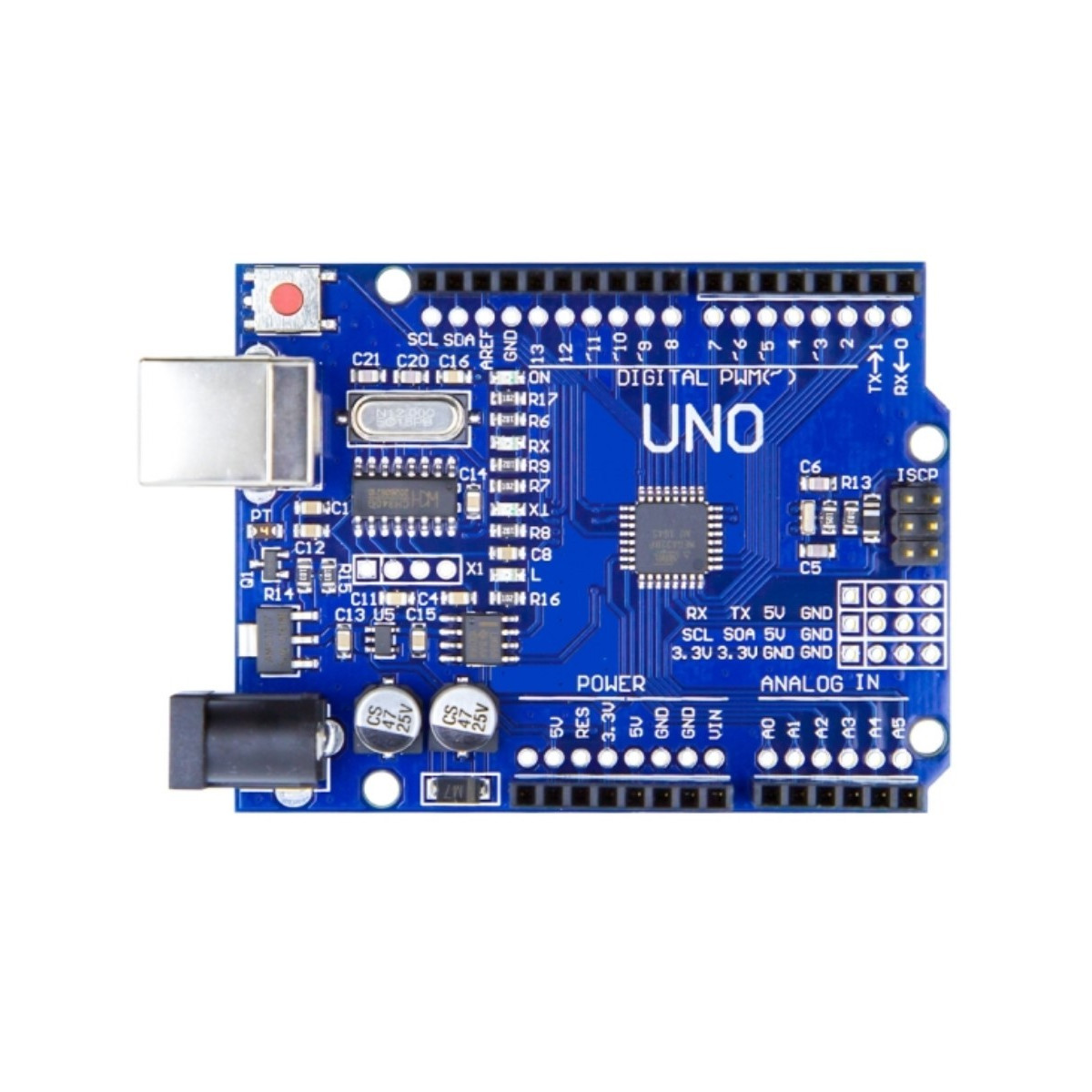 Arduino Uno R3 (ch340 Chip) Usb Type C