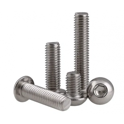 M6 x 12mm Button head cap screw stainless steel (Pack of 10)