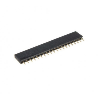 24-Way Female Pin Header Single Row 2.54mm