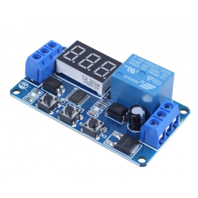 12V Delay Timer relay module with display