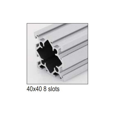 4040 PG20 T-Slot Aluminum Profile 2.8Mtr