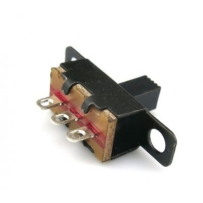 Mini Slide Switch with Mounting hole (Pack of 3)