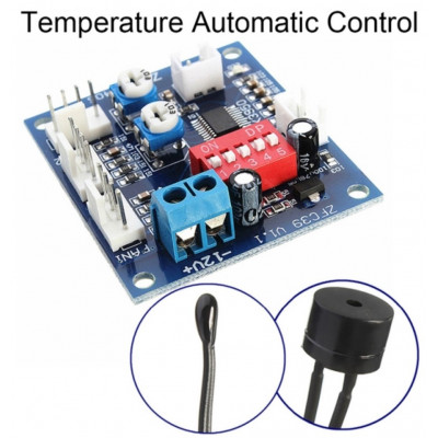 PWM Fan/Temperature Controller with thermistor (HW-585)