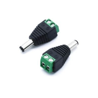 5.5 x 2.1mm DC Power Plug Adapter MALE
