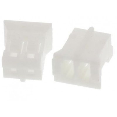 JST XHP 2.54mm 2Pin Female Connector Housing - (Pack of 4)