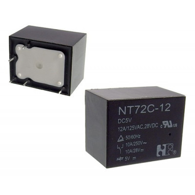 Relay 10A 12V SPDT (NT72 equivalent)