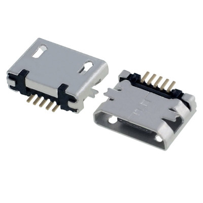 5 Pin Micro USB Socket SMD PCB Mount (Pack of 5)