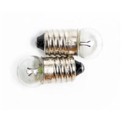 6V E10 Torch Bulb (Pack of 2)