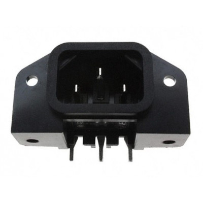 Kettle Plug Socket - IEC 320 c14 Right Angle