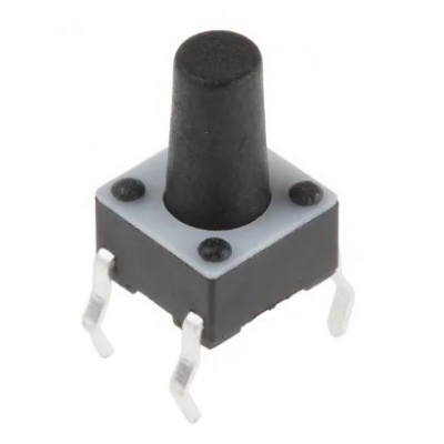 Tactile Push Button 6x6x10mm (Pack of 5)