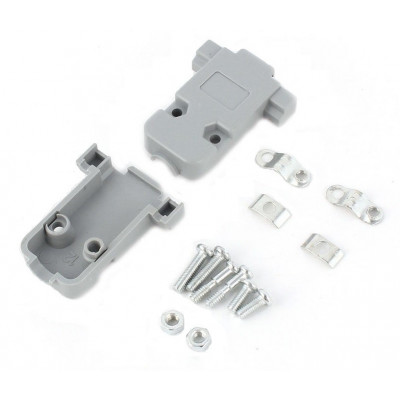 DB9 Cable Mount Plastic Shell