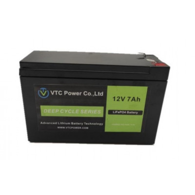 12.8V 7Ah Lithium replacement Battery