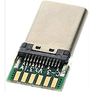 USB-C MALE connector (PCB...