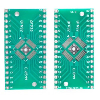 SMD covert to DIP Adapter PCB Board --- QFN32\QFN40