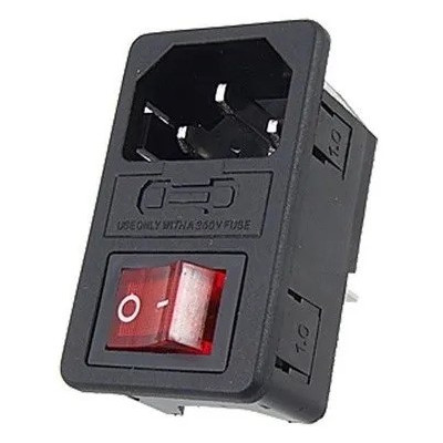 AC-01 Three-In-One Power Socket with Light/Switch/Fuse