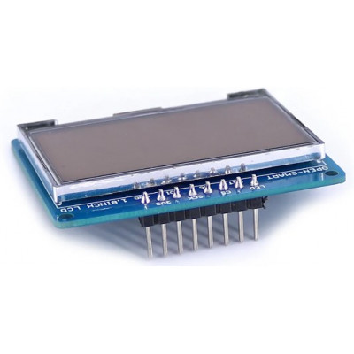 1.8 Inch 128 * 64 LCD Serial SPI Display with LED Backlight