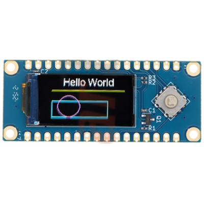 0.97" Color OLED SPI display with 5Way switch