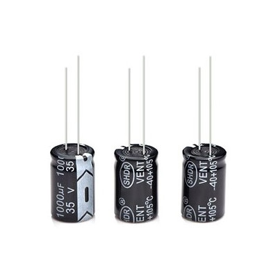 470uF 35V Electrolytic Capacitor (pack of 5)