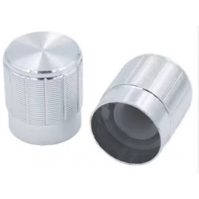 Potentiometer Knob 15 X 17mm silver