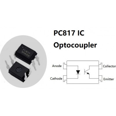 PC817 Opto Coupler (Pack of 4)