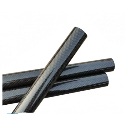 Carbon Fiber Tube, Length 500mm OD 8mm ID 4mm (Glossy Surface)