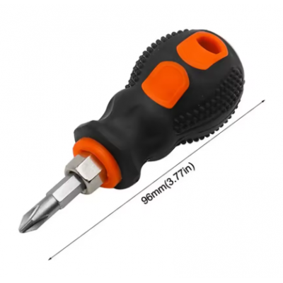 Screwdriver magnetic mini short handle