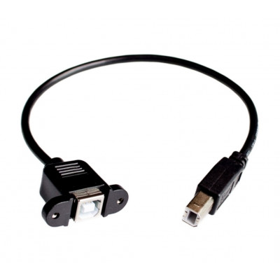 30cm USB 2.X Male To Female extension (Type B)