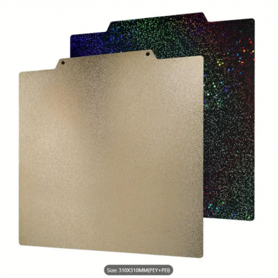 Double Sided Textured PEI Bed Plate 310x310mm