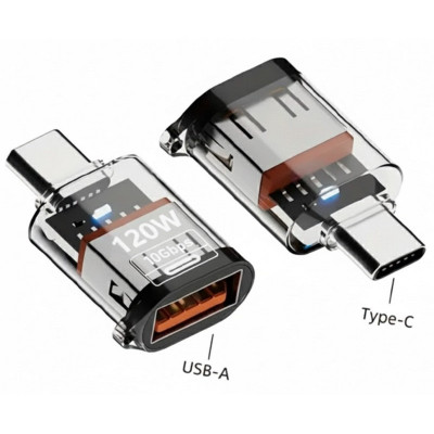 USB-A Female to USB C Male...