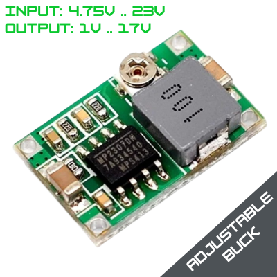 Mini360 DC-DC Buck Power Supply (Inline Style)