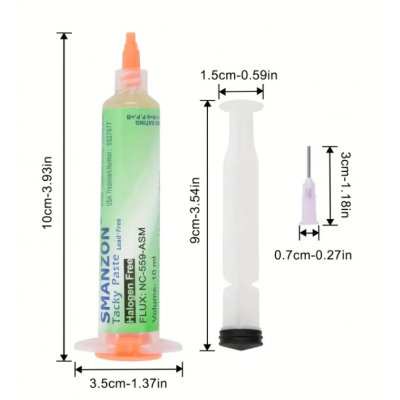 Soldering Flux Syringe 10g (NC-559)