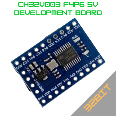 CH32V003F4P6 32Bit 48Mhz RISC MCU Development Board