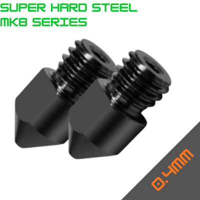 MK8 Nozzle Hardened Steel...