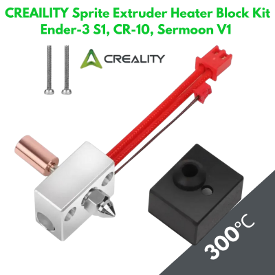 High-Temperature Heating Block Kit for Sprite Extruder