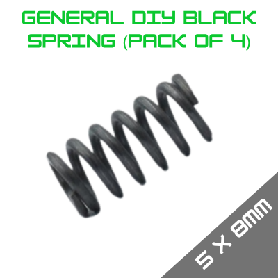 General use Spring 5mm x 8mm (Pack of 4)