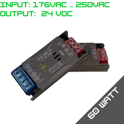 24VDC Power Supply - 60W
