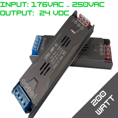 24VDC Power Supply - 200W