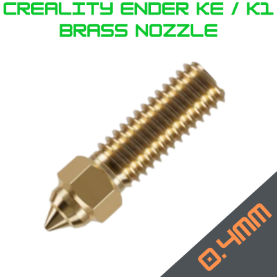 Creality Ender 3 V3 KE K1/K1 MAX 0,4mm Brass Nozzle