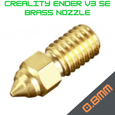 Ender 3 SE / 5 S1/ 7 SE Nozzle Brass 0.8mm