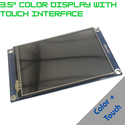 3.5" Full Color Display...