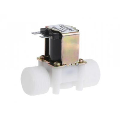 G1/2" DN15 Plastic Solenoid...