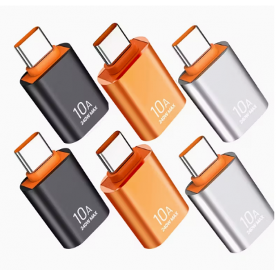 USB-A Female to USB C Male...