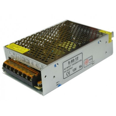 12V 5A AC/DC Switching Power Supply