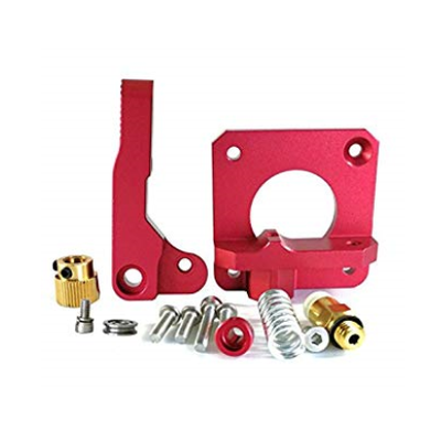 MK8\CR10 Aluminum Extruder Kit - RED (Right Hand)