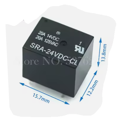 SRA-24VDC-CL Relay 20A 5 Pin