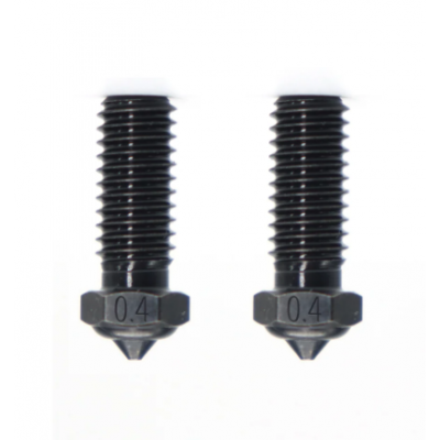 0.4mm Hardened Steel Nozzle for QIDI Max3/Plus3/Q1 Pro 3D