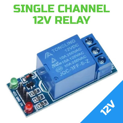 1 Channel Relay Module 12V 10A (LOW Level)