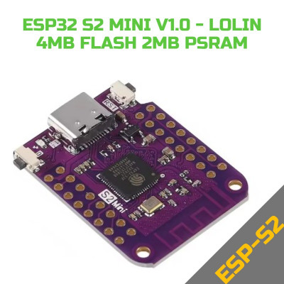 ESP32-S2 D1 MINI LOLIN WIFI IOT Board
